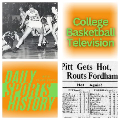 1st Televised College Basketball Game