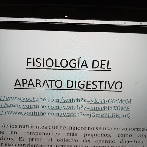 Fisiología del aparato digestivo