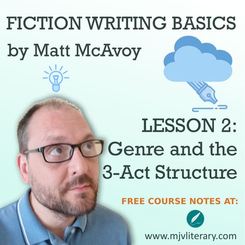 Fiction Writing Basics - Lesson 2: Genre and the 3-Act Structure