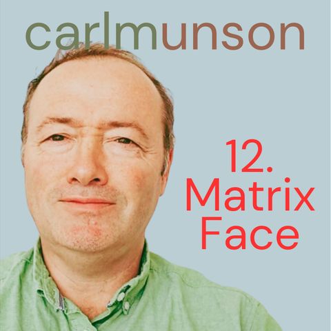 12. 'Matrix Face' - Come Back to Life at Midday, EVERYDAY #meditation #mindfulness #pause #peace #joy