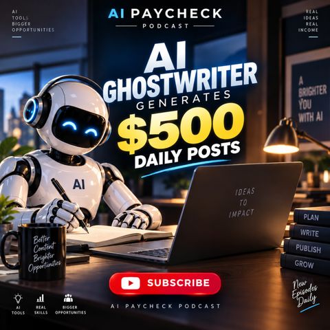 AI Ghostwriter Generates $500 Daily Posts