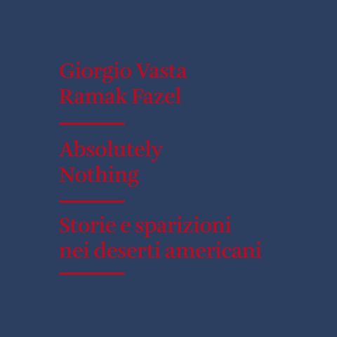 170503 - Absolutely Nothing - Giorgio Vasta