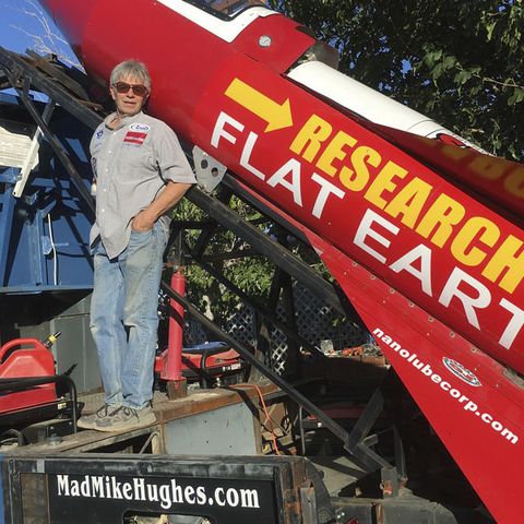 UFO Buster Radio News – 345: 'Mad' Mike Hughes and SpaceX To Save The Artic