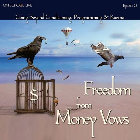 Episode 028 - Freedom from Money Vows - Going Beyond Conditioning, Programming & Karma