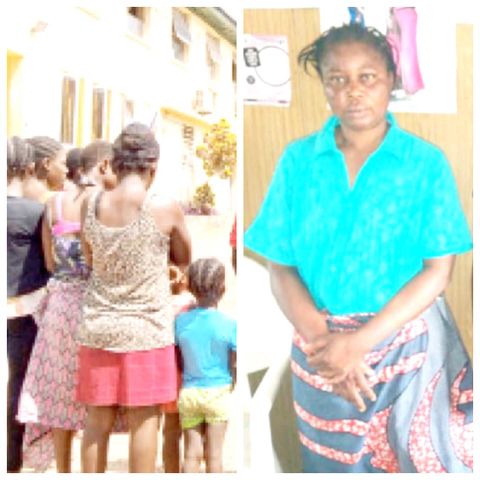 Police Raids Baby Factory In Ogun State - Nigeria, Rescue 10 victims. The Operator Had Been Previously Arrested For The Same Offence.