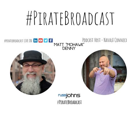 Catch Matt  Mohawk  Denny on the #PirateBroadcast