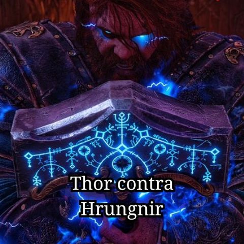 Thor contra Hrungnir