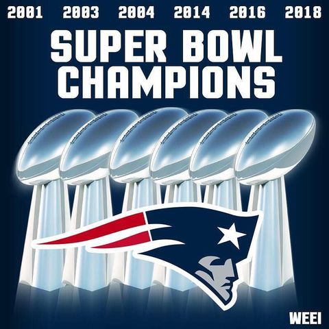 Talk about the Patriots winning their 6th Super Bowl