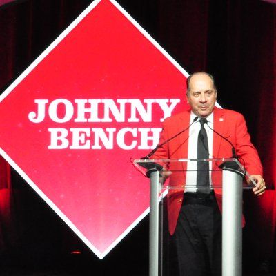 Hall of Fame Catcher Johnny Bench