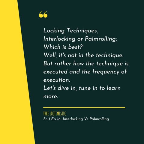 Interlocking Vs Palmrolling