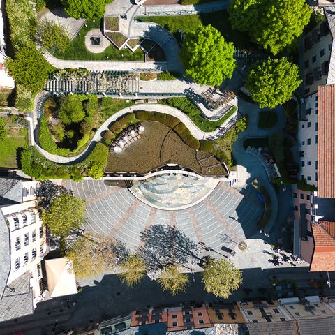 The Elegant Saint-Vincent' Square