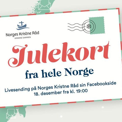 Julekort fra hele Norge