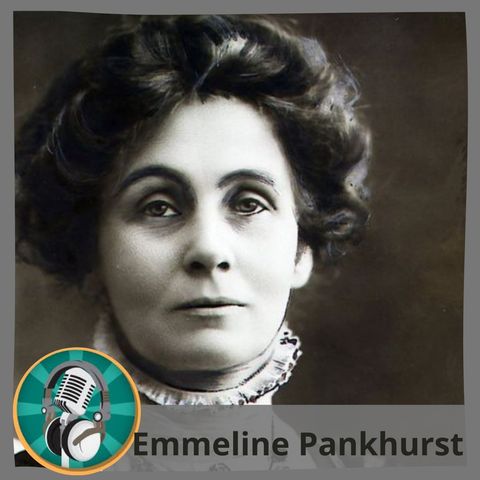 Alicia Borrero con Emmeline Pankhurst