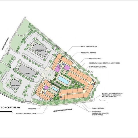Rezoning Multi-Use Property in the Town Center