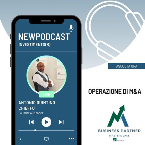 OPERAZIONE DI M&A