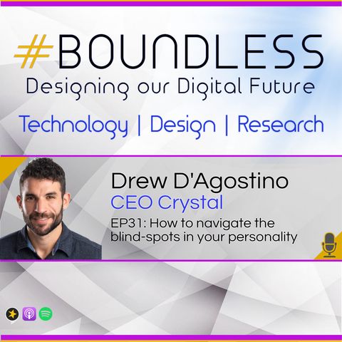 EP31: Drew D'Agostino, CEO Crystal, How to navigate the blind-spots in your personality