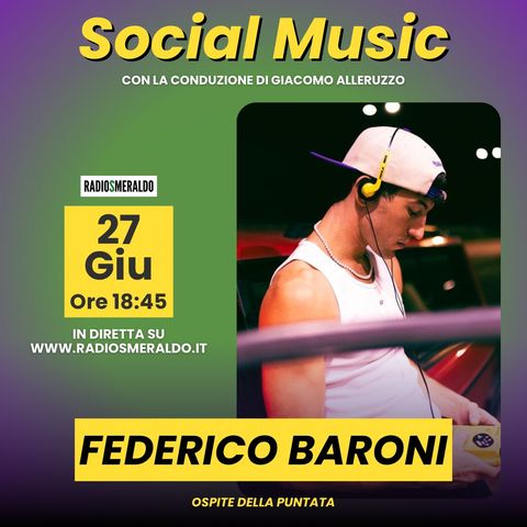 Social Music con Federico Baroni