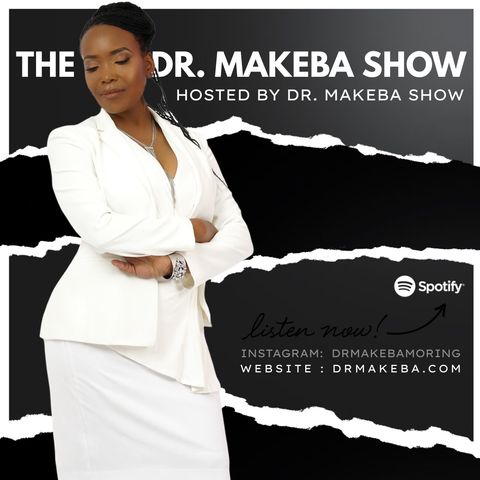 THE DR MAKEBA SHOW, HOSTED BY DR MAKEBA MORING (SUNDAY, 4P E / 516-666-9834)