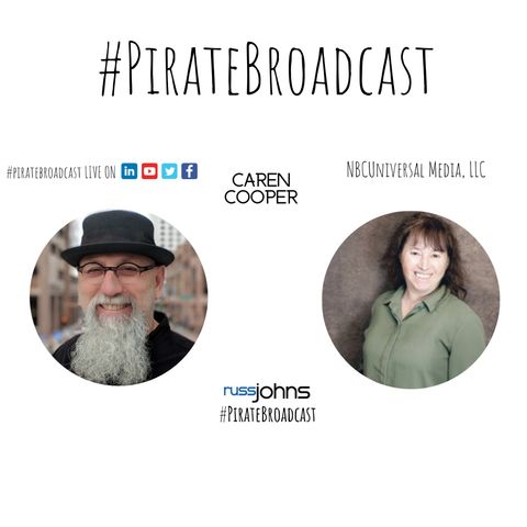 Catch Caren Cooper on the PirateBroadcast