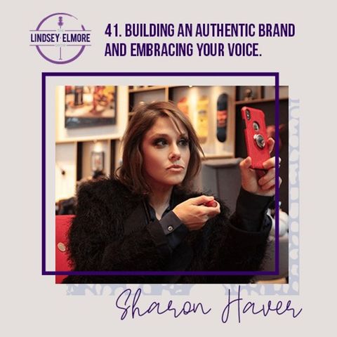 Building an authentic brand and embracing your voice. An interview with Sharon Haver.