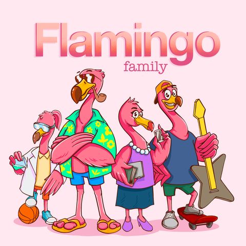 Flamingo Family - Schooling at Home in the Midst of a Pandemic