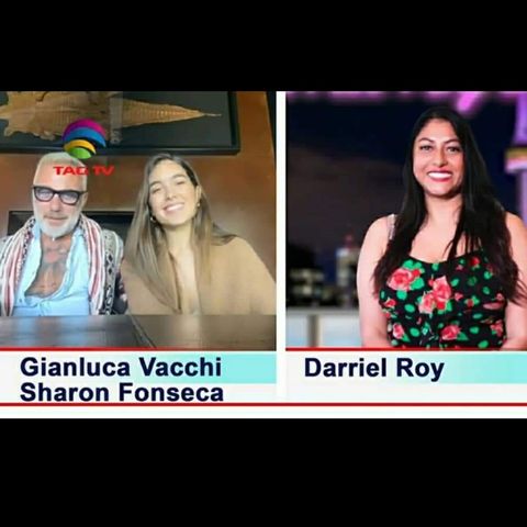 The Darriel Roy Show - Gianluca Vacchi & Sharon Fonseca Interview