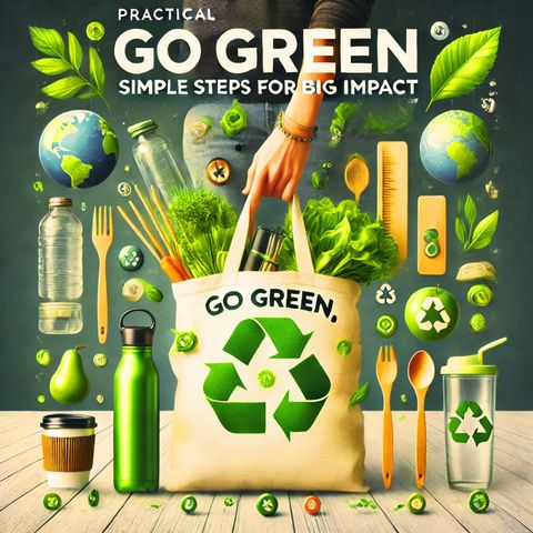 Practical Eco-Friendly Hacks: Simple Steps for Big Impact - How to Be Eco-Friendly Every Day for Every Part of Your Life!