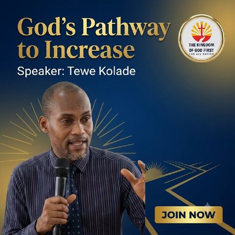 GOD'S PATHWAY TO INCREASE