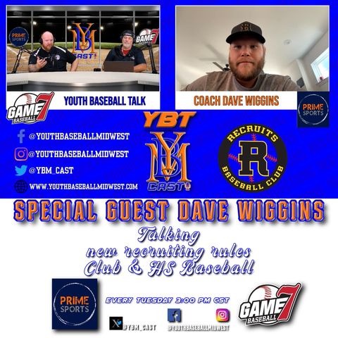 Special Guest Dave Wiggins HC Webster Groves/Recruits Baseball | Baseball Talk