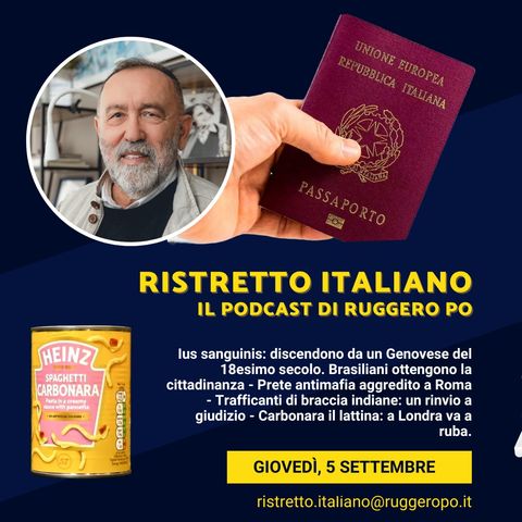 Ristretto Whatsapp - 5 settembre 2024