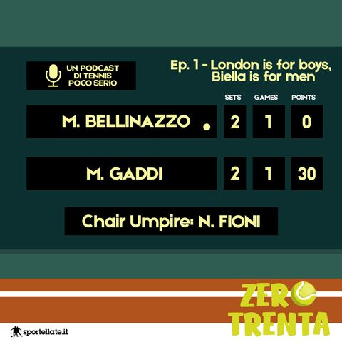 Ep.1 - Wimbledon is for boys, Biella is for men