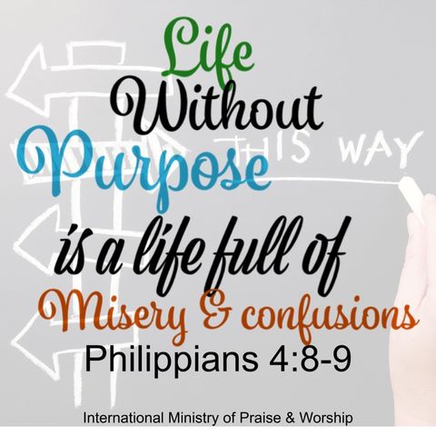 Live a purposeful life