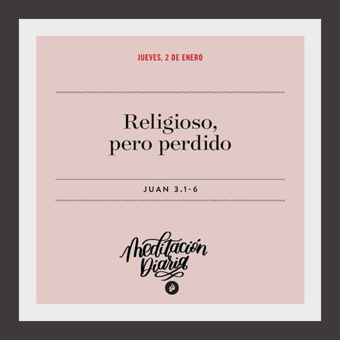 Religioso, pero perdido