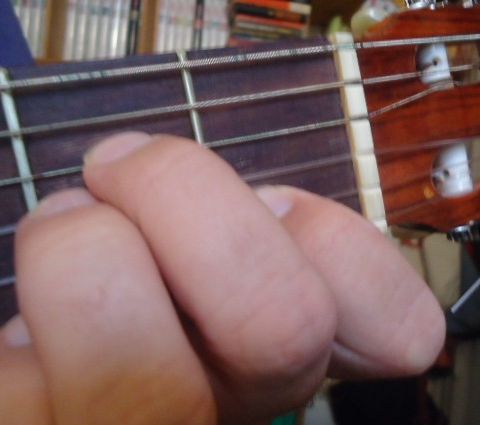 Effekter i venstrehånden til guitar