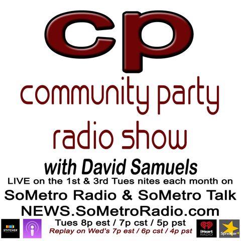CPR hosted by David Samuels Show 77 July 31 2018 guest Robert Cotto Jr.