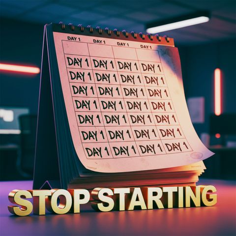 Stop Starting, Start Finishing: Breaking the False Progress Cycle