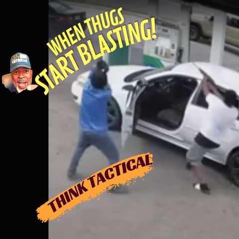 Shootout Outside Convenience Store Captured! What Would You Do
