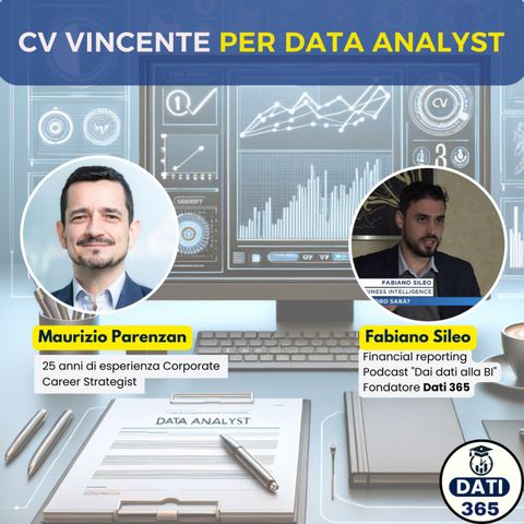 CV Vincente per Data Analyst