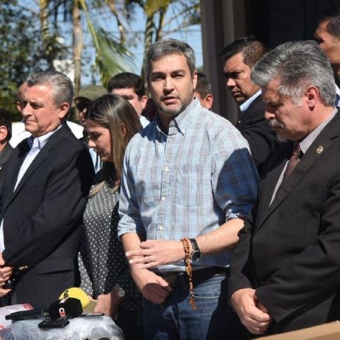 Mario Abdo da respaldo a lucha antidrogas en CDE. "Nadie es intocable en el Paraguay".