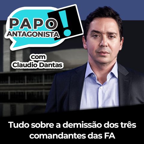 Bolsonaro vai tentar um autogolpe? - Papo Antagonista com Claudio Dantas, Diogo Mainardi e General Santos Cruz