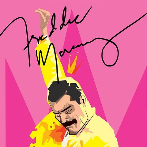 Freddie Mercury Comic Book