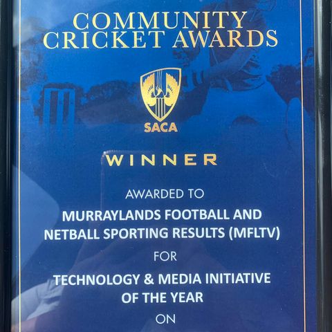 Bruce Phillips' platform Murraylands Football And Netball Sporting Results wins top honour