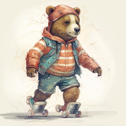 Uncle Wiggily On Roller Skates