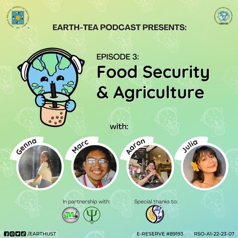 Episode 3: Food Security and Agriculture