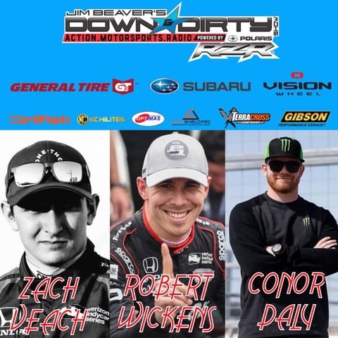 #338 IndyCar Drivers Robert Wickens, Conor Daly, & Zach Veach On Air!