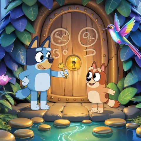 🐦Bluey y la Aventura Mágica en el Bosque🌳| Audiocuentos✨
