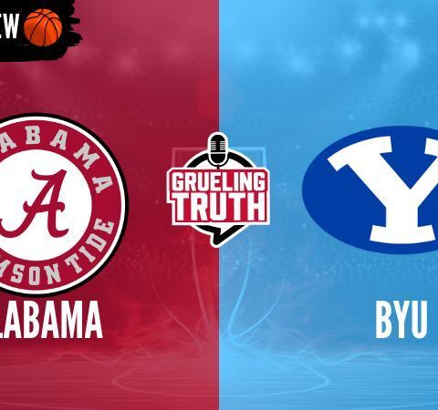 March Madness preview Show: BYU vs Alabama, preview and prediction!