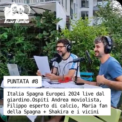 Italia Spagna Europei 2024 live dal giardino