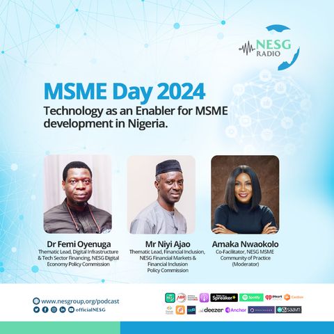 MSME Day 2024: Technology as an Enabler for MSME Development in Nigeria