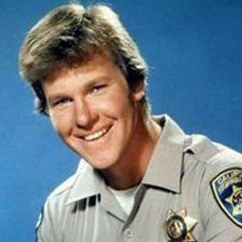 Larry Wilcox from the TV series CHIPS talks with Torchy Smith